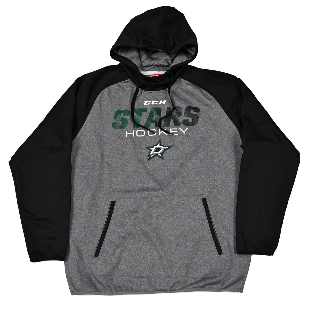 Dallas Stars Hoodie Sweatshirt Men's XL NHL Hockey Pullover Fleece CCM Authentic